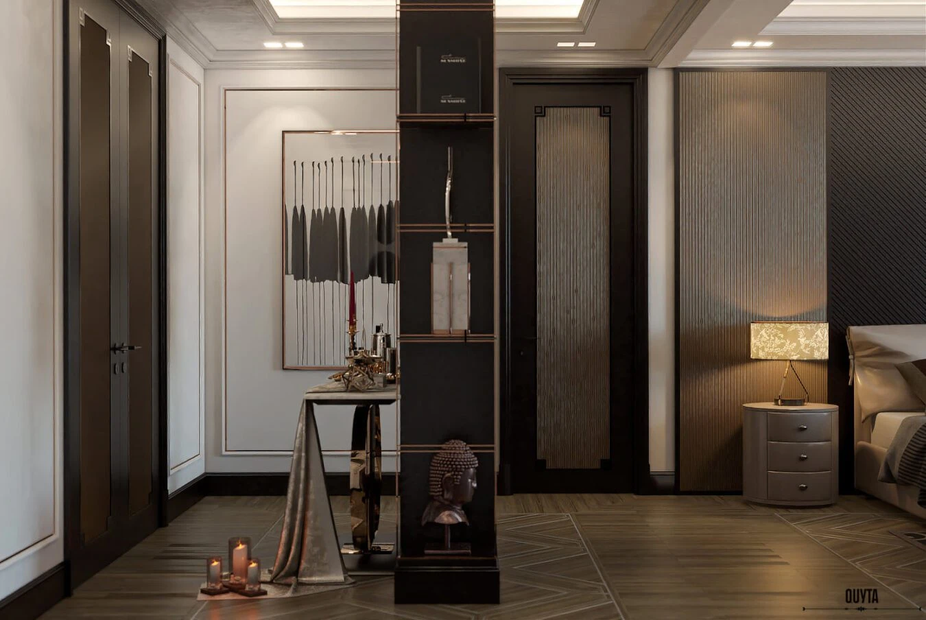 Modern Bedroom Sketchup Scene Free Download ID 101000598 (Quy Ta)