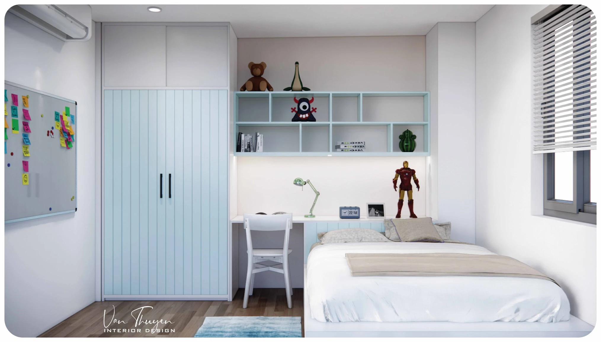 Modern Children Room SketchUp Free Model Download ID 105000036 (Nguyen Van Thuyen)