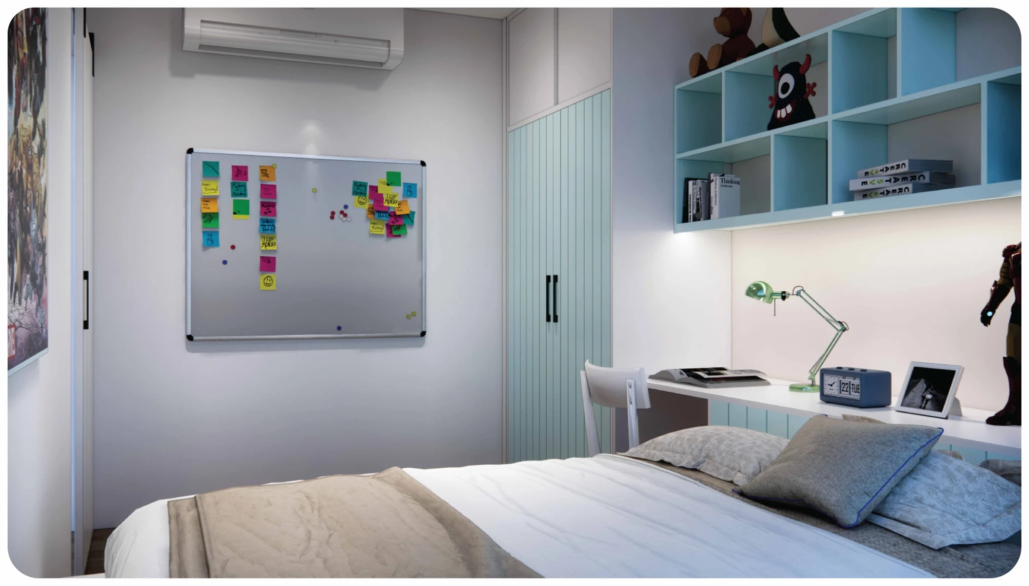 Modern Children Room SketchUp Free Model Download ID 105000036 (Nguyen Van Thuyen)