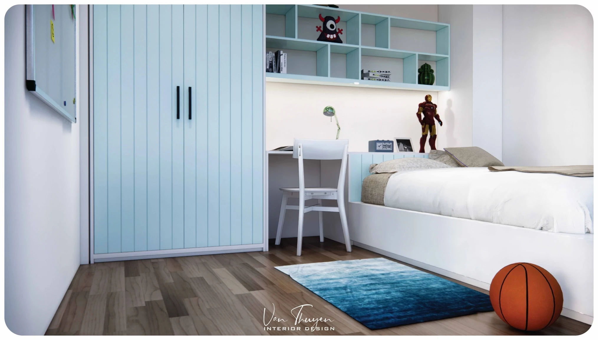Modern Children Room SketchUp Free Model Download ID 105000036 (Nguyen Van Thuyen)