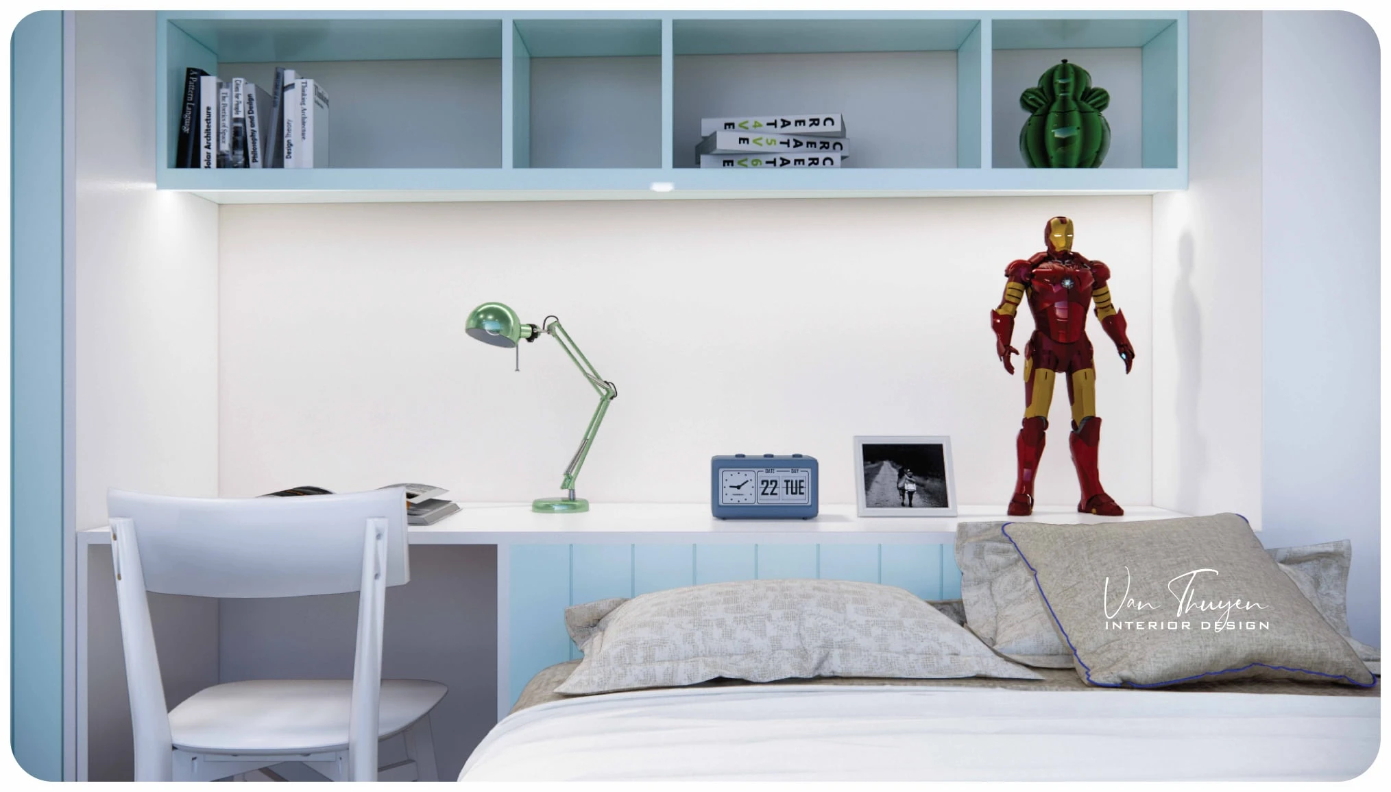 Modern Children Room SketchUp Free Model Download ID 105000036 (Nguyen Van Thuyen)