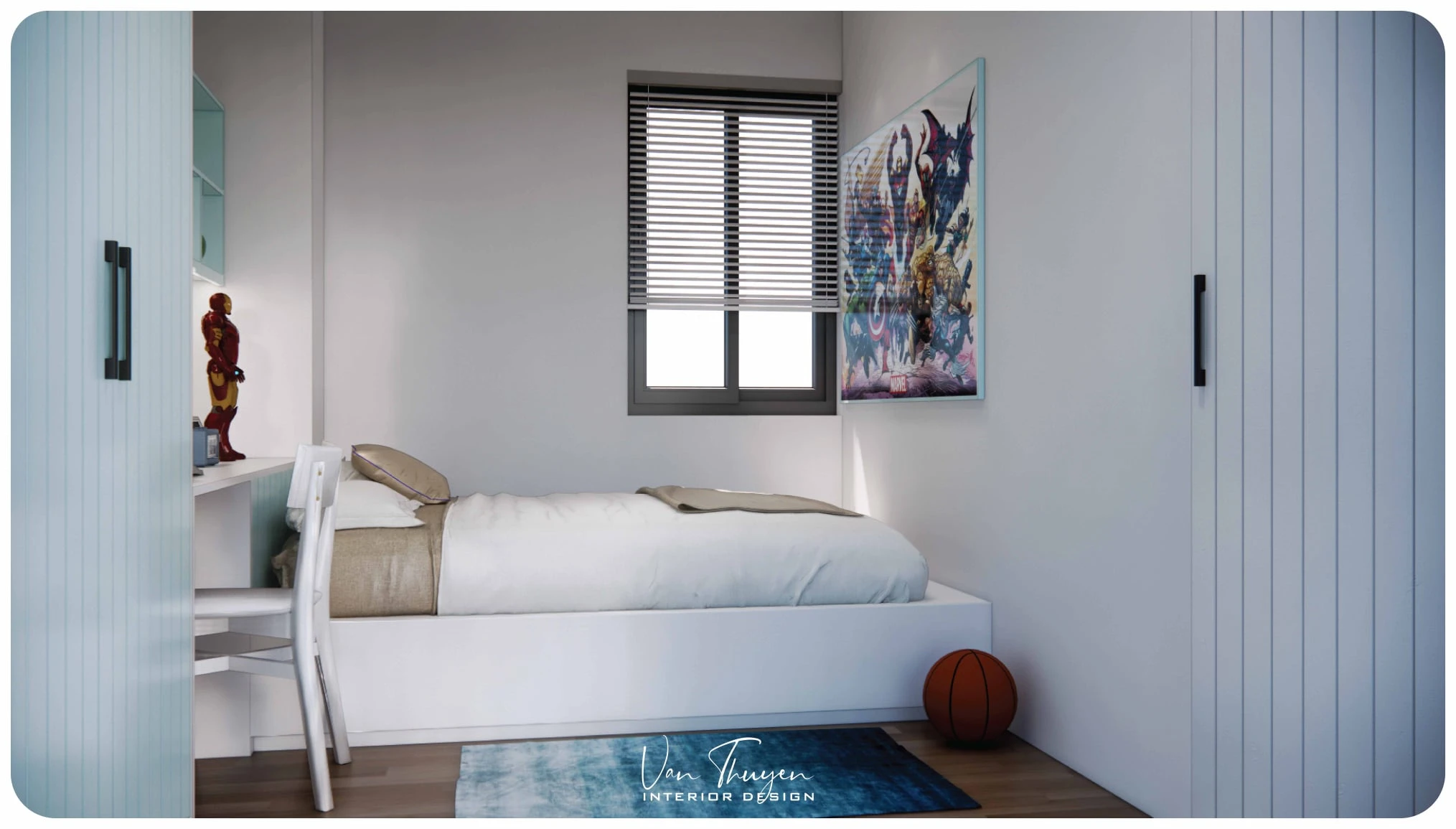 Modern Children Room SketchUp Free Model Download ID 105000036 (Nguyen Van Thuyen)