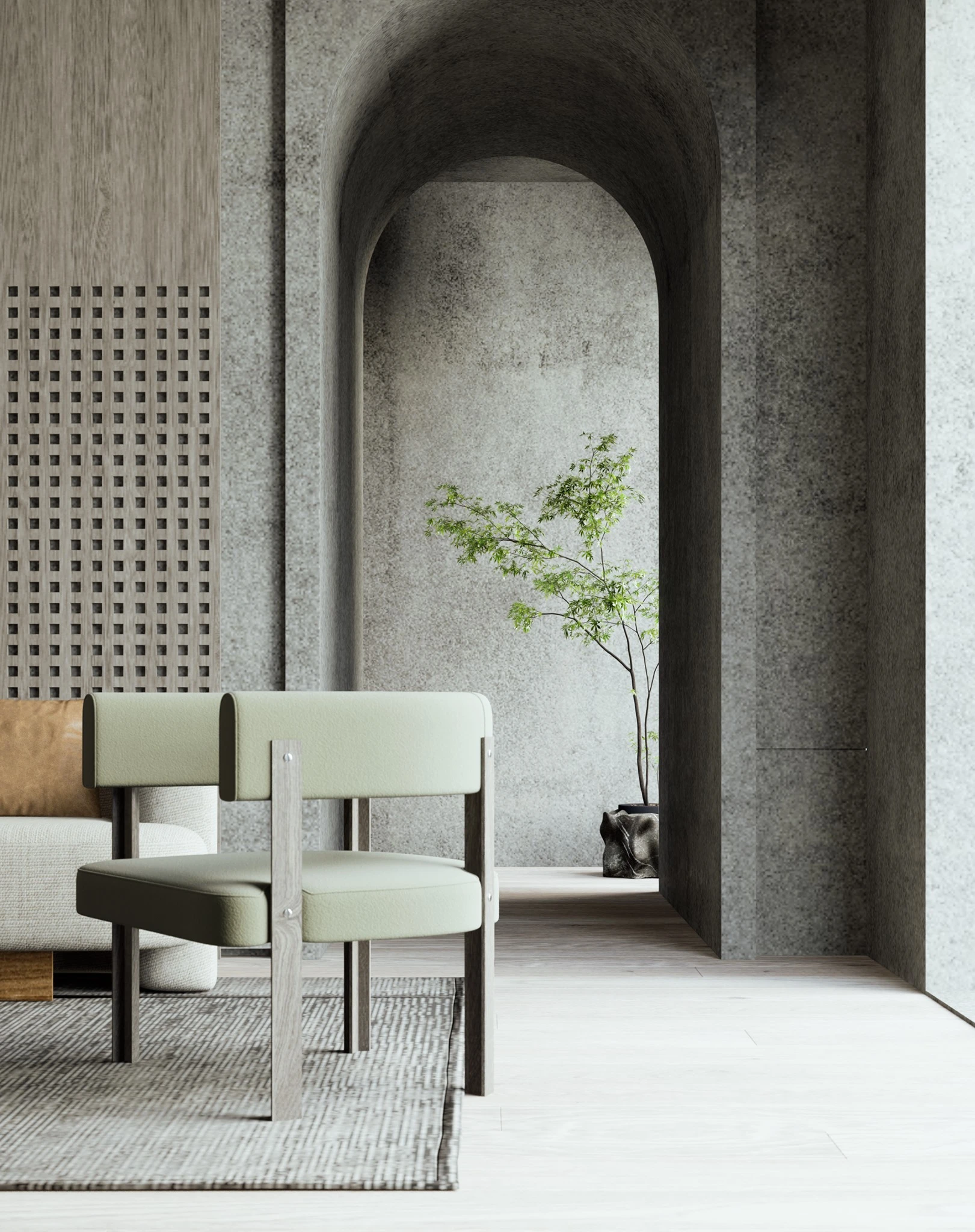 Modern D5 Apartment Download SketchUp Models Free ID 106000154 (Quoc Vi Phan Phan)