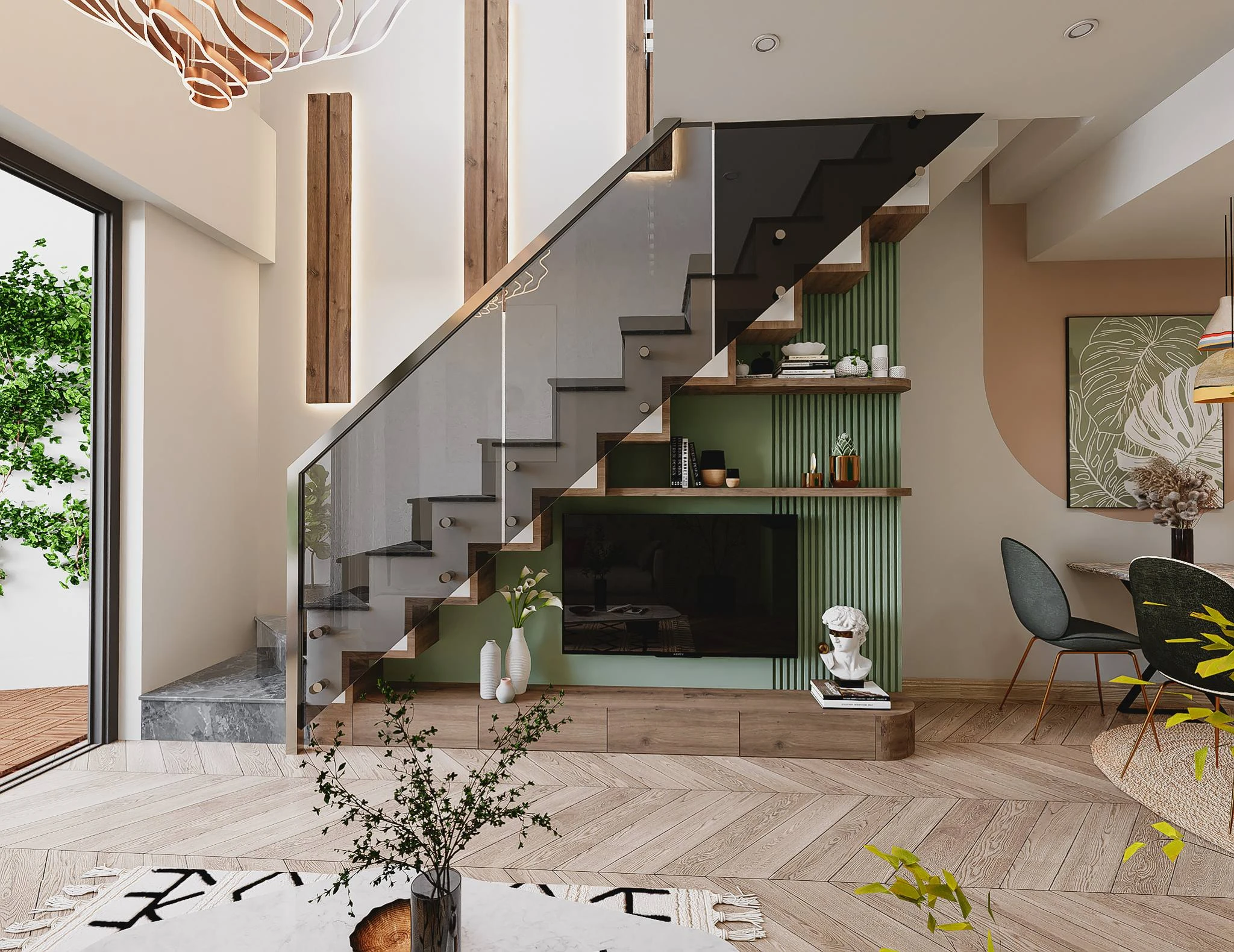 SketchUp Free Modern D5 Apartment Free Sketchup Models ID 106000192 (Xuan Truong)