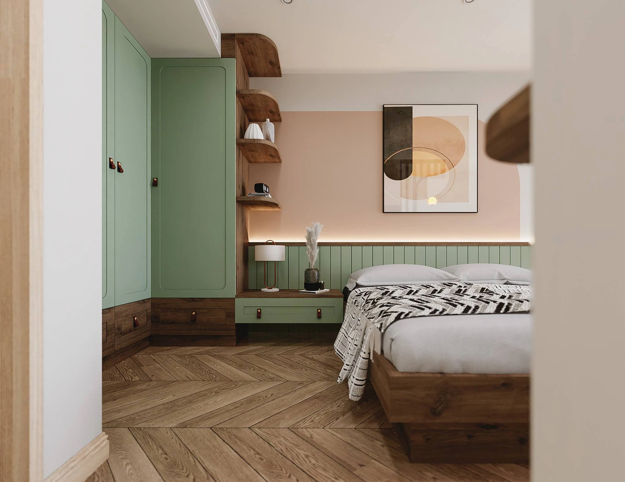 SketchUp Free Modern D5 Apartment Free Sketchup Models ID 106000192 (Xuan Truong)