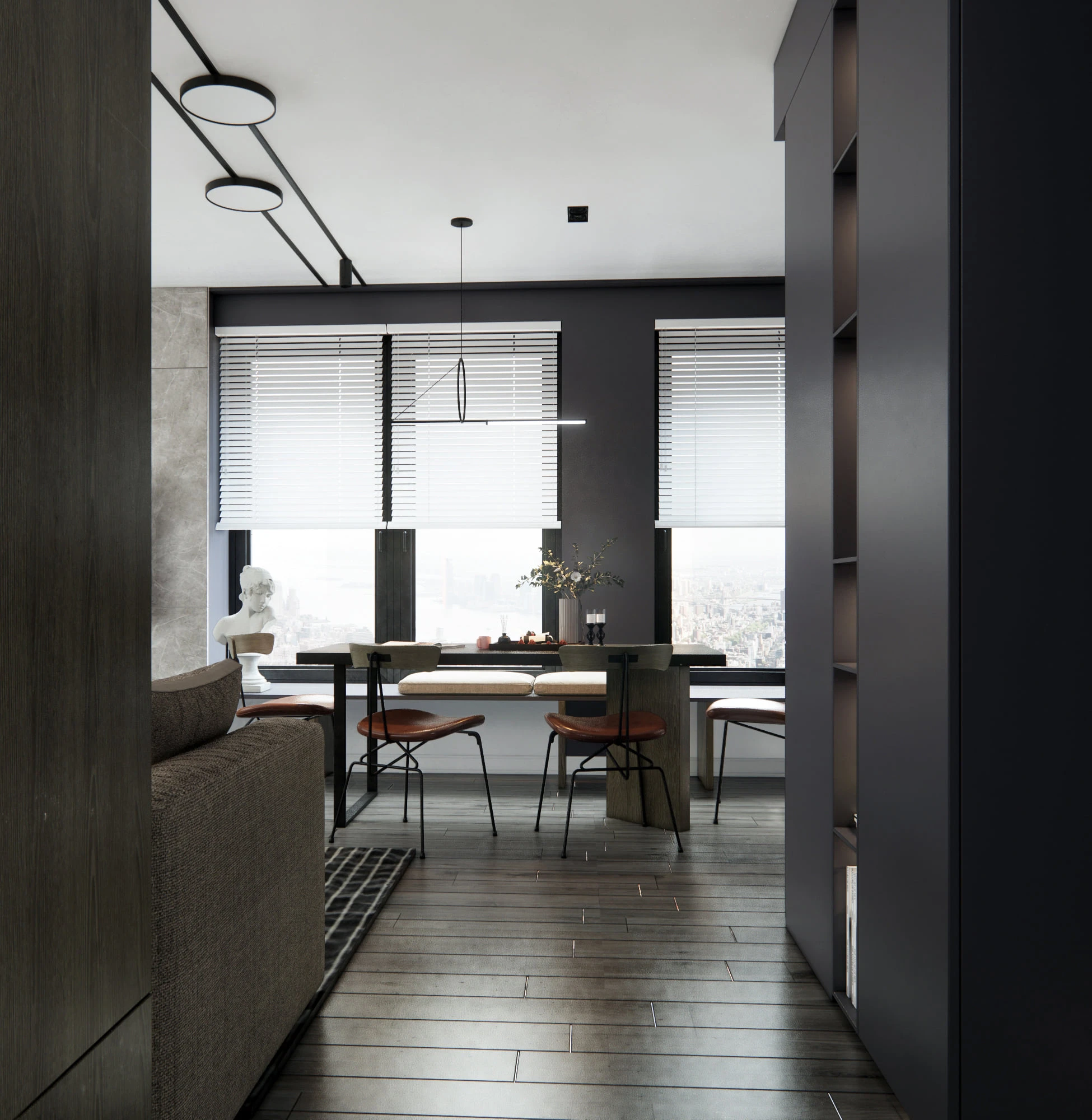 Modern Enscape Apartment SketchUp Free Model Download ID 106000172 (Nguyen Long)