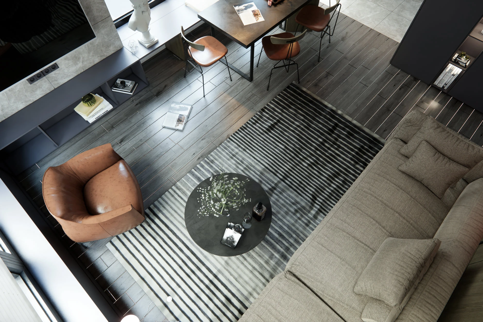 Modern Enscape Apartment SketchUp Free Model Download ID 106000172 (Nguyen Long)