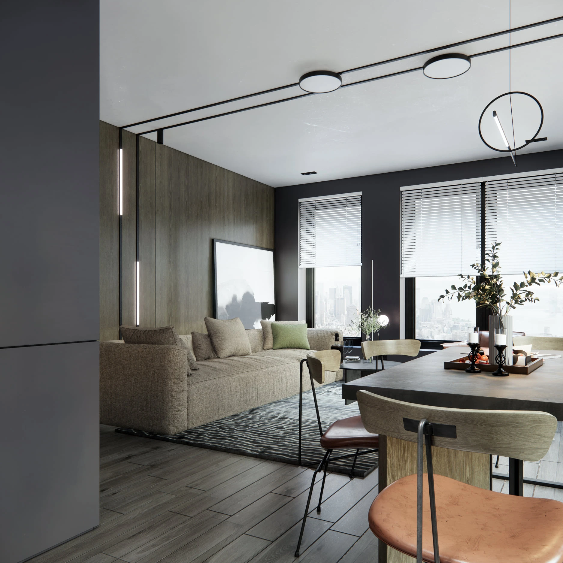 Modern Enscape Apartment SketchUp Free Model Download ID 106000172 (Nguyen Long)