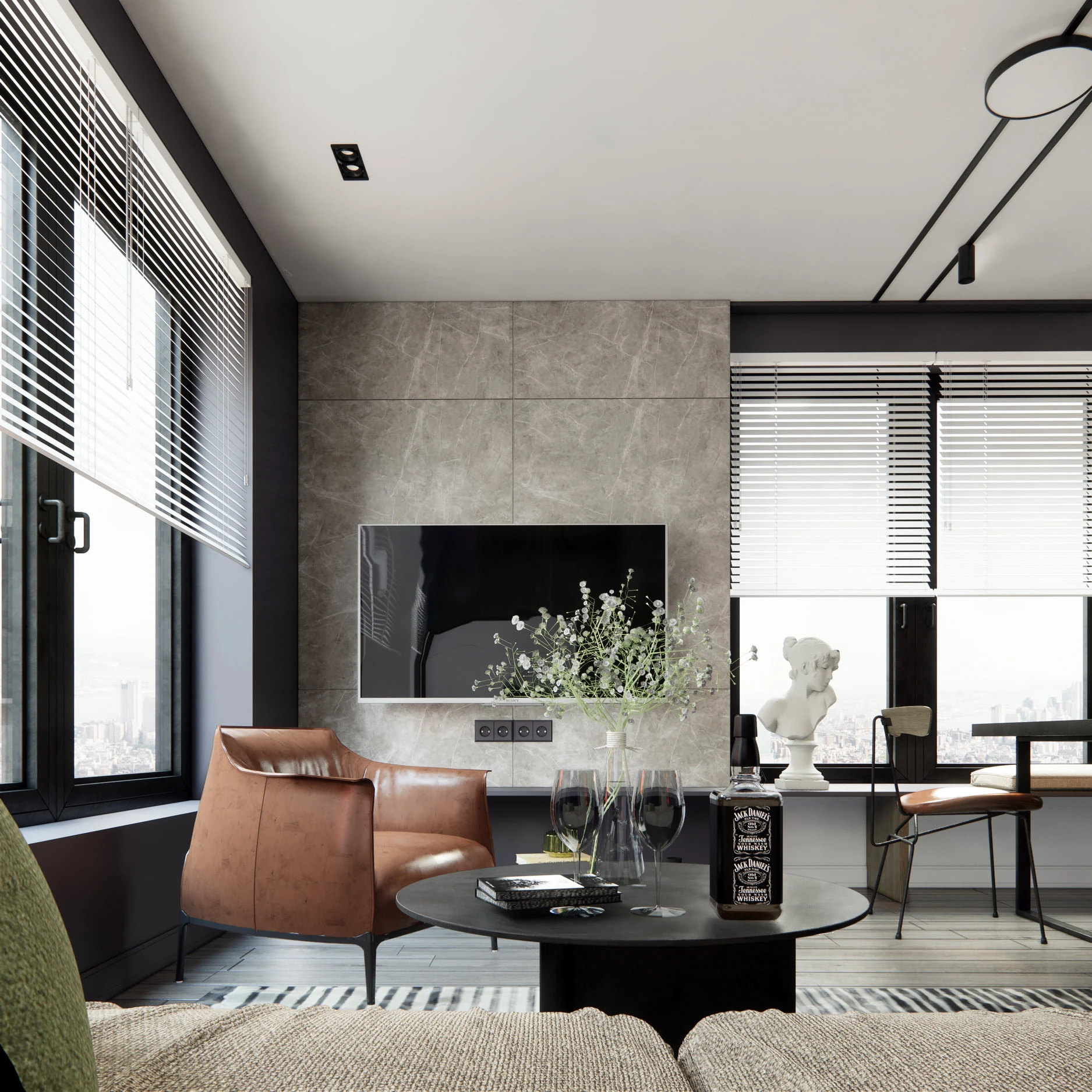 Modern Enscape Apartment SketchUp Free Model Download ID 106000172 (Nguyen Long)