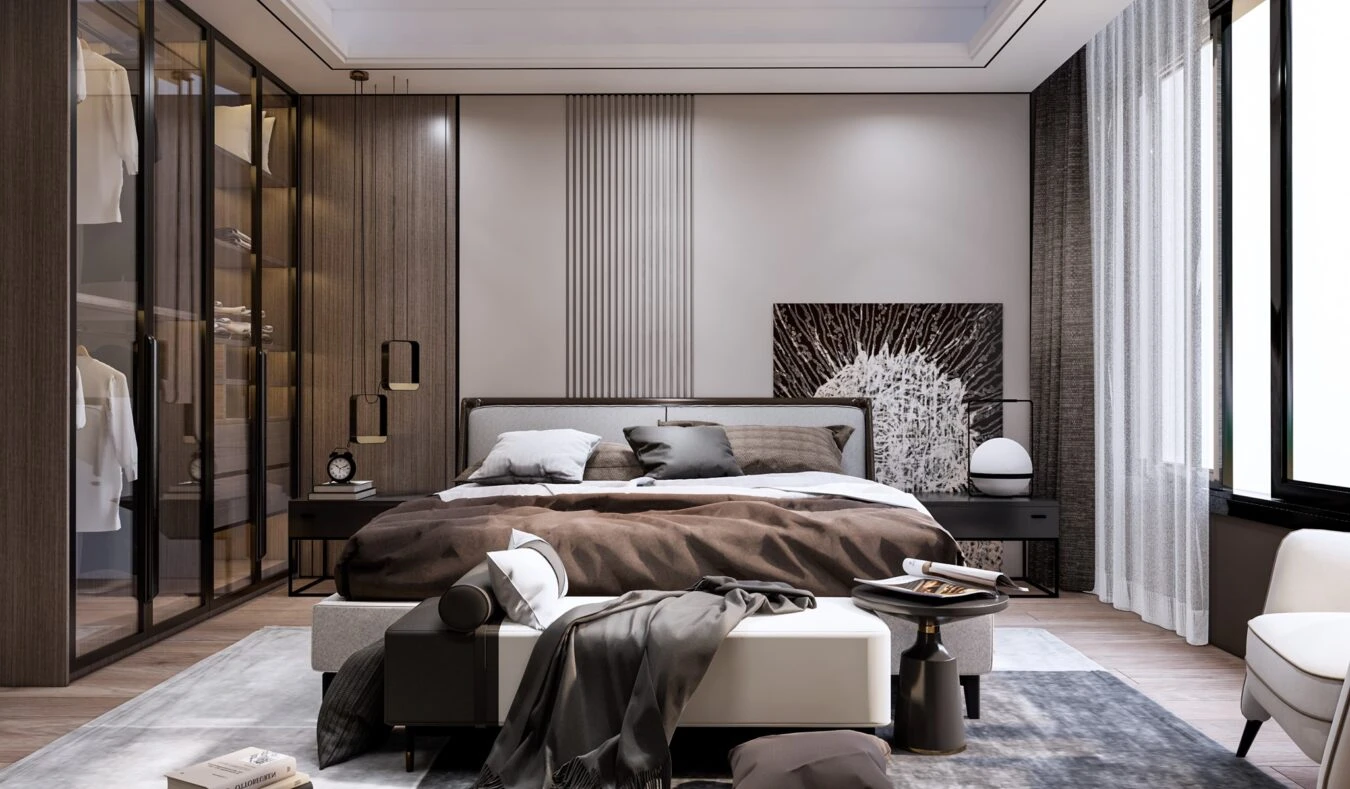 Modern Enscape Bedroom Enscape Model Free Download ID 101000532 (Pham Tuan Hai)