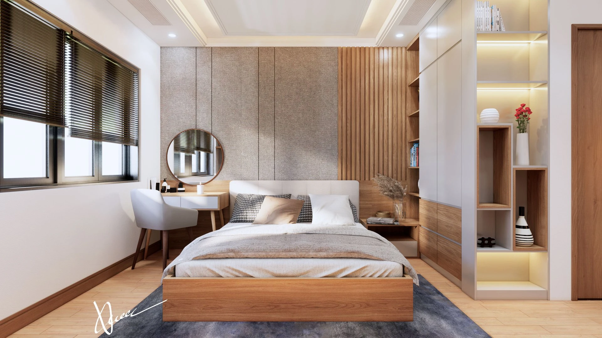 SketchUp Free Modern Enscape Bedroom Sketchup Model Download Free ID 101000377 (Truong Xuan)