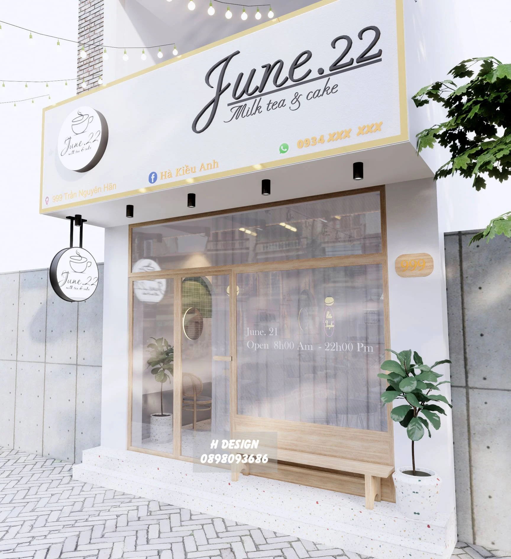 SketchUp Free Modern Enscape Coffee Shop Free SketchUp Models Download ID 108000060 (Hoang)
