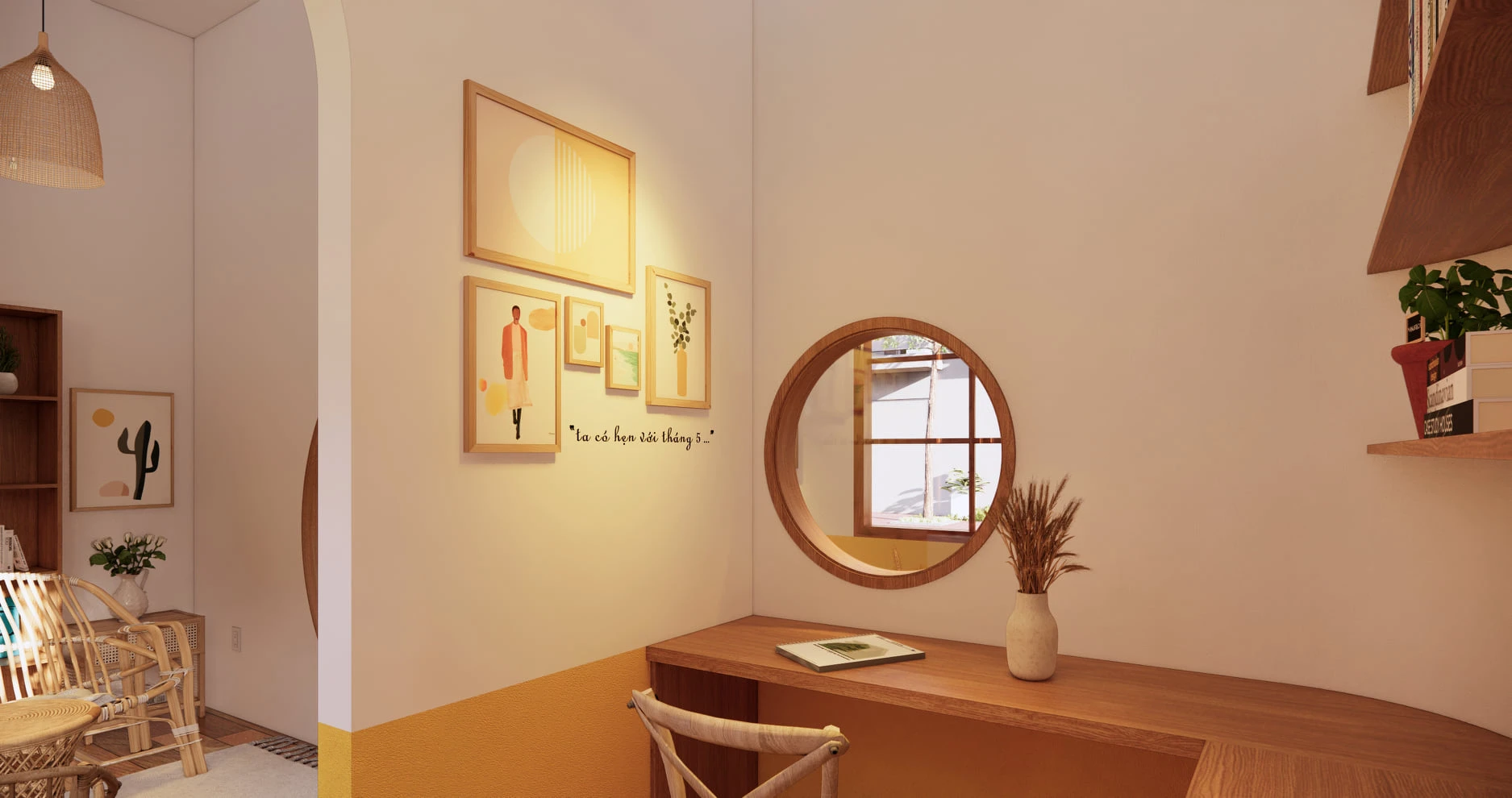 Modern Enscape Coffee Shop Free SketchUp Models Download ID 108000066 (Nghiem Viet Thai)