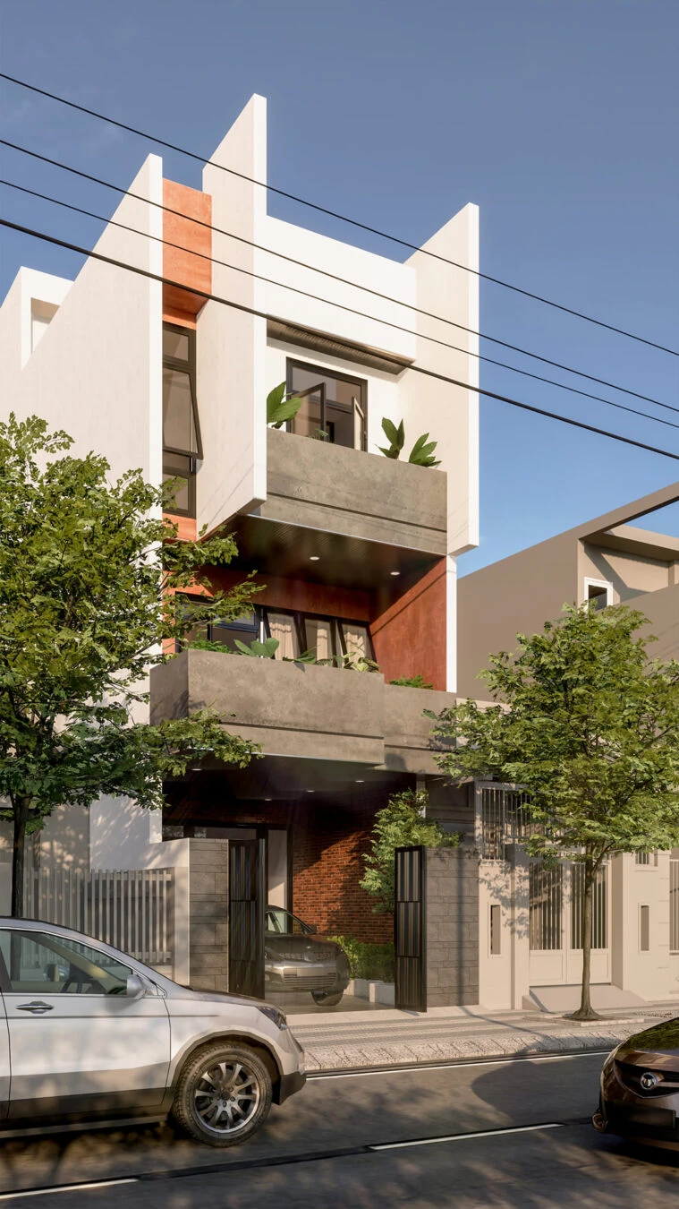 SketchUp Free Modern Enscape Exterior Free Sketchup Models Download ID 101000446 (Bui Anh Tung)