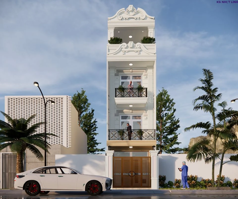 Modern Enscape Exterior Sketchup 3d Models Free Download ID 101000624 (Nguyen Nhut Linh)