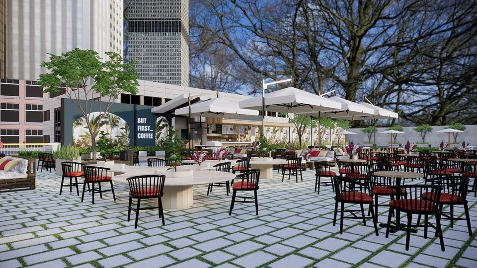 Modern Enscape Exterior Sketchup Model Free Download ID 101000681 (Duong Duong)