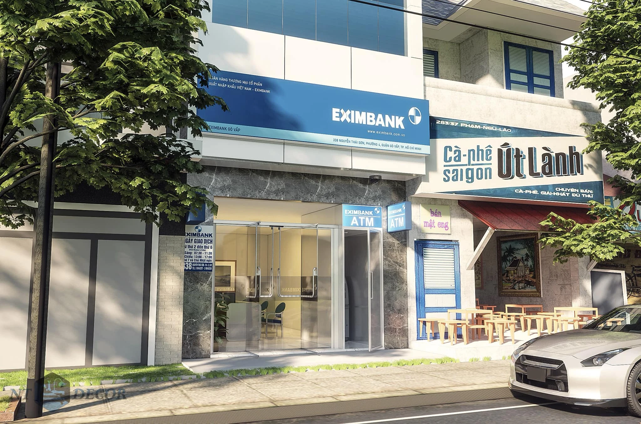 Modern Enscape Exterior Sketchup Scene Free Download ID 101000493 (Nguyen Li)