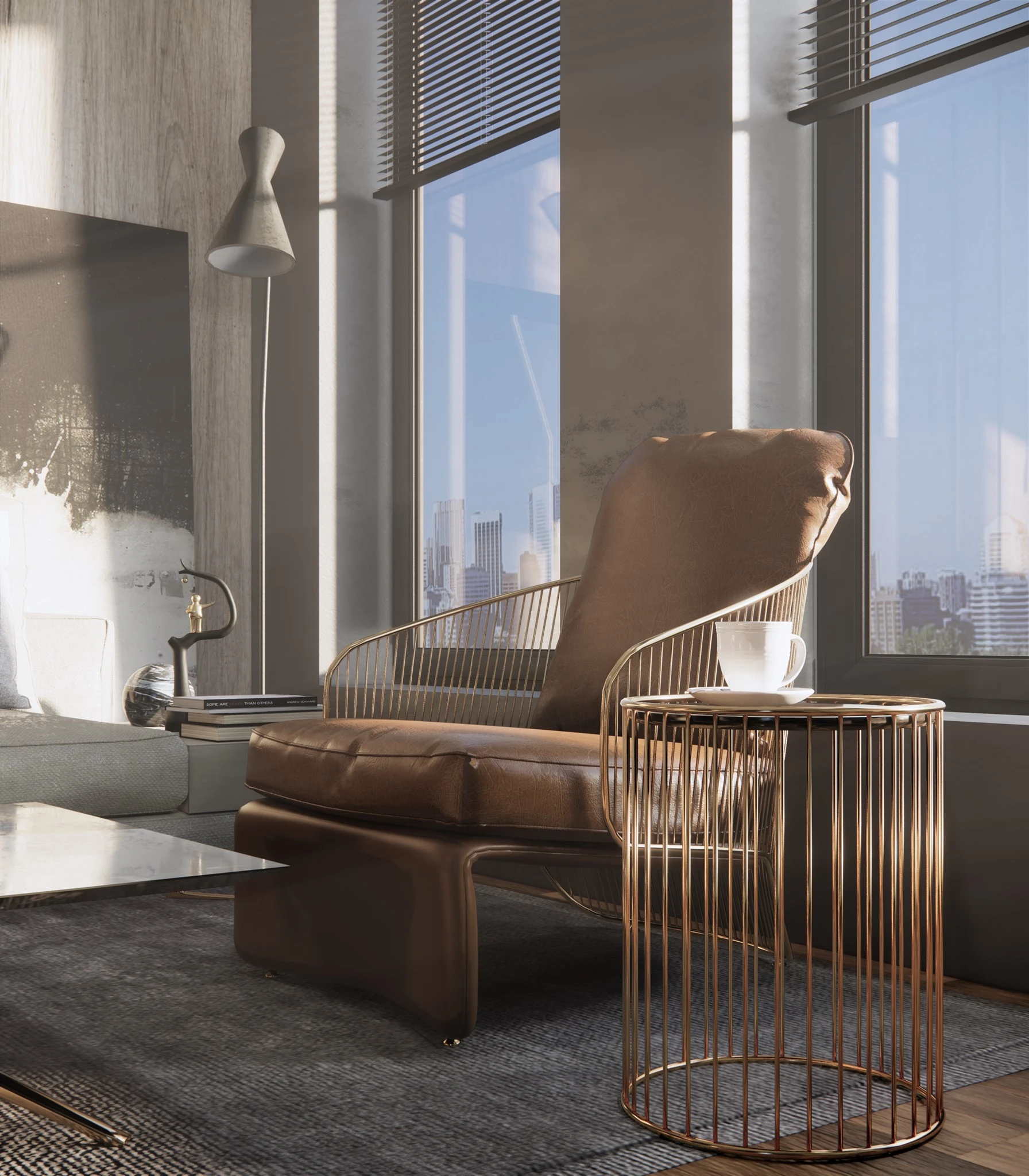 Modern Enscape Living Room And Dining Room Sketchup Scene Download Free ID 218000074 (Thoai Tran)