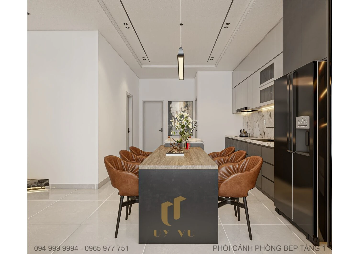 Modern Enscape Living Room - Dining Room Download SketchUp Models Free ID 218000196 (Pham Minh Quang)