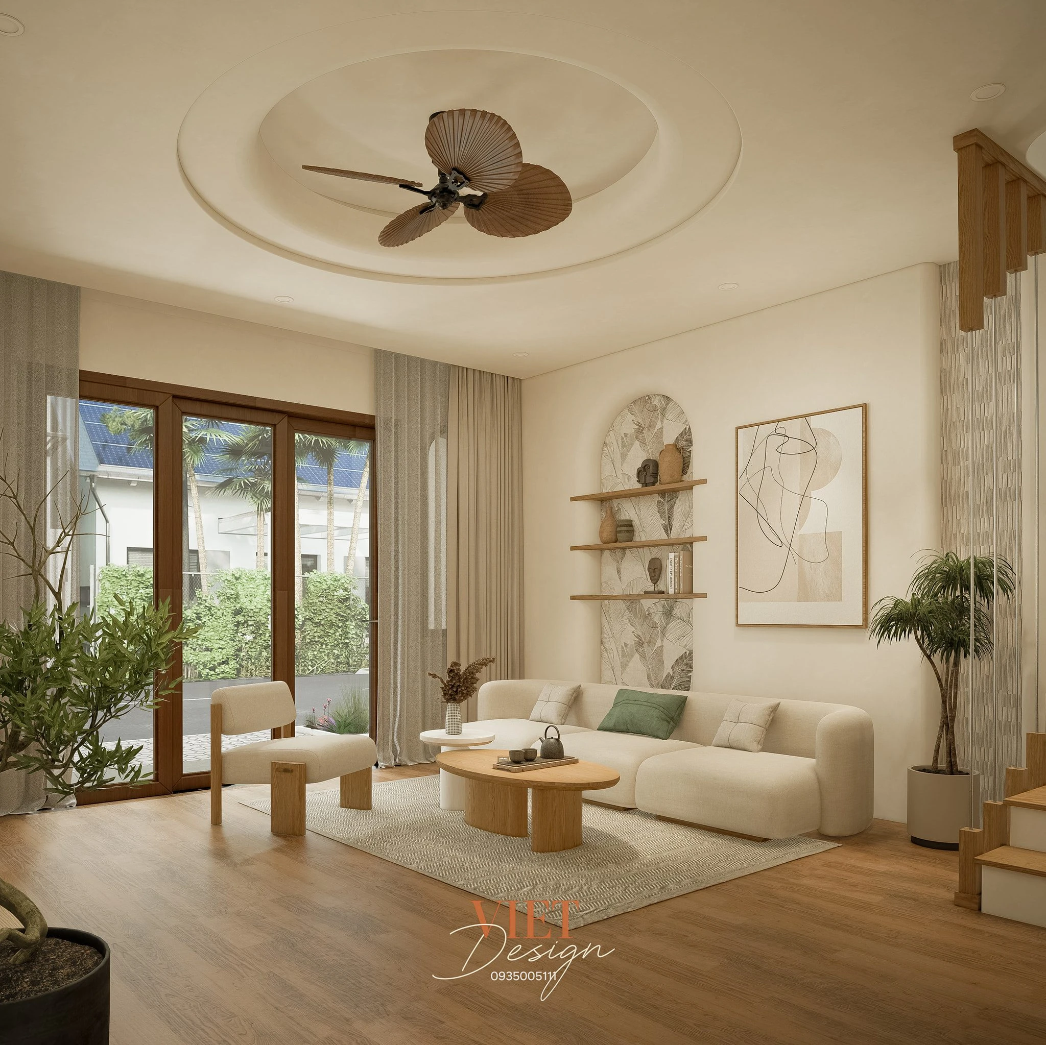 Modern Enscape Living Room - Dining Room Download SketchUp Models Free ID 218000226 (Viet Ho)