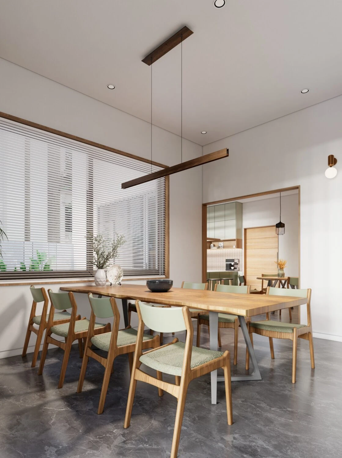 SketchUp Free Modern Enscape Living Room - Dining Room SketchUp Free Model Download ID 218000154 (Gi Trap)