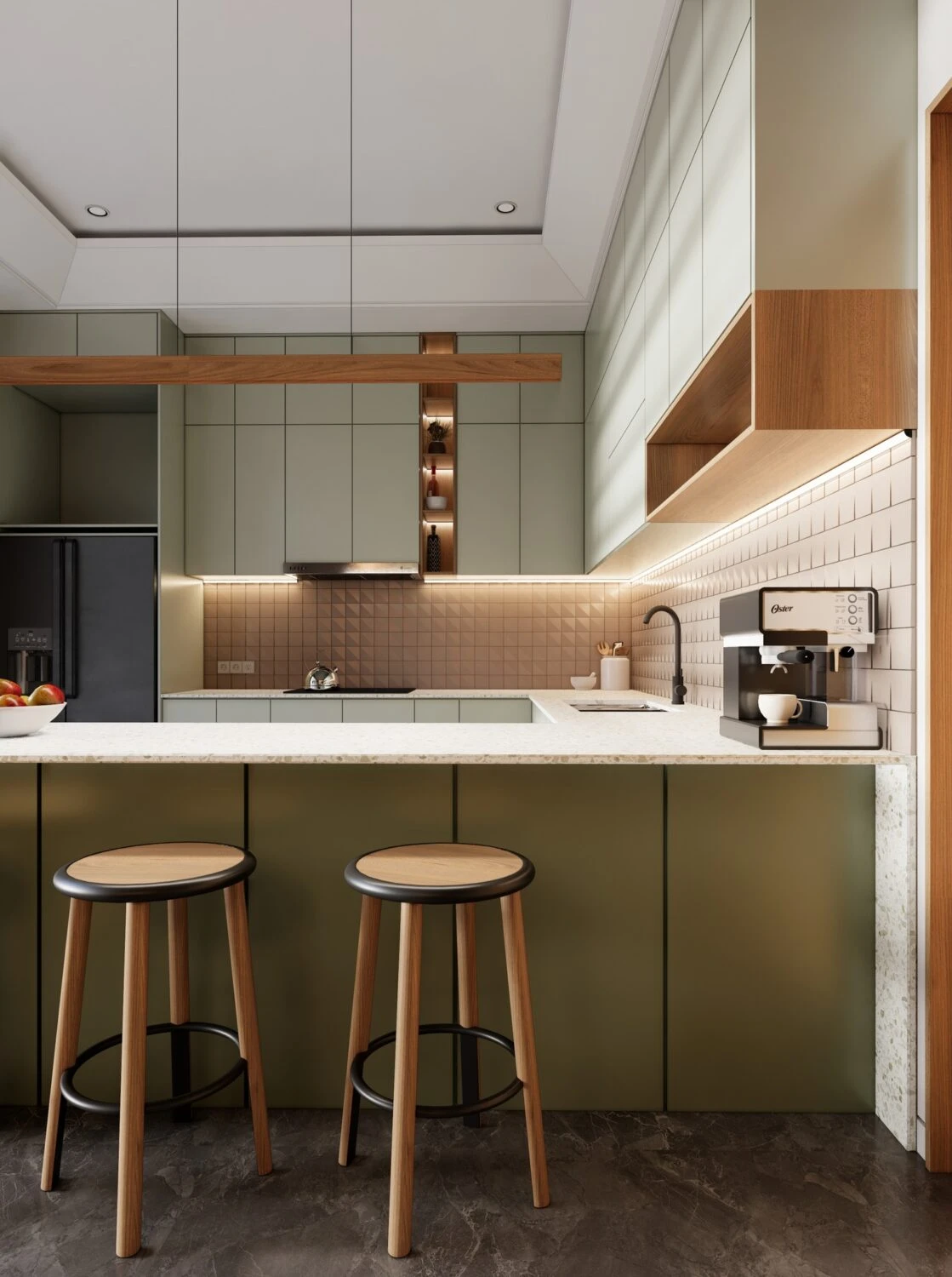 SketchUp Free Modern Enscape Living Room - Dining Room SketchUp Free Model Download ID 218000154 (Gi Trap)