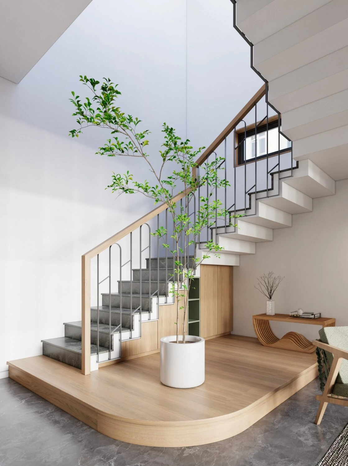 SketchUp Free Modern Enscape Living Room - Dining Room SketchUp Free Model Download ID 218000154 (Gi Trap)