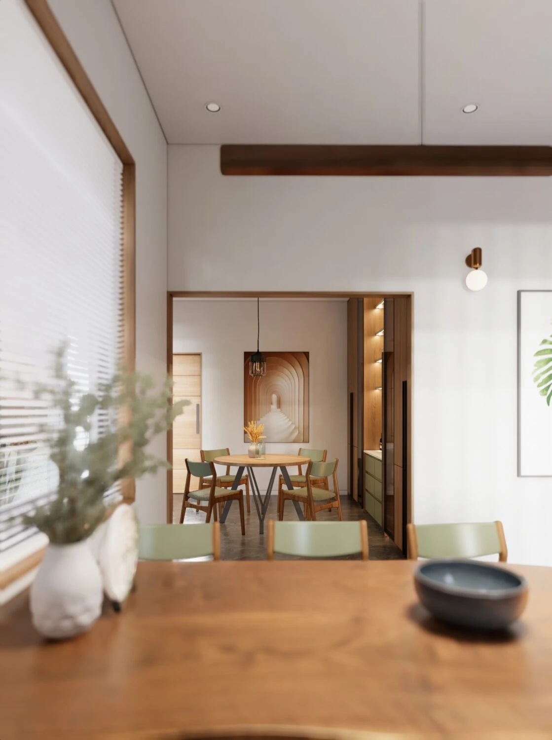 SketchUp Free Modern Enscape Living Room - Dining Room SketchUp Free Model Download ID 218000154 (Gi Trap)