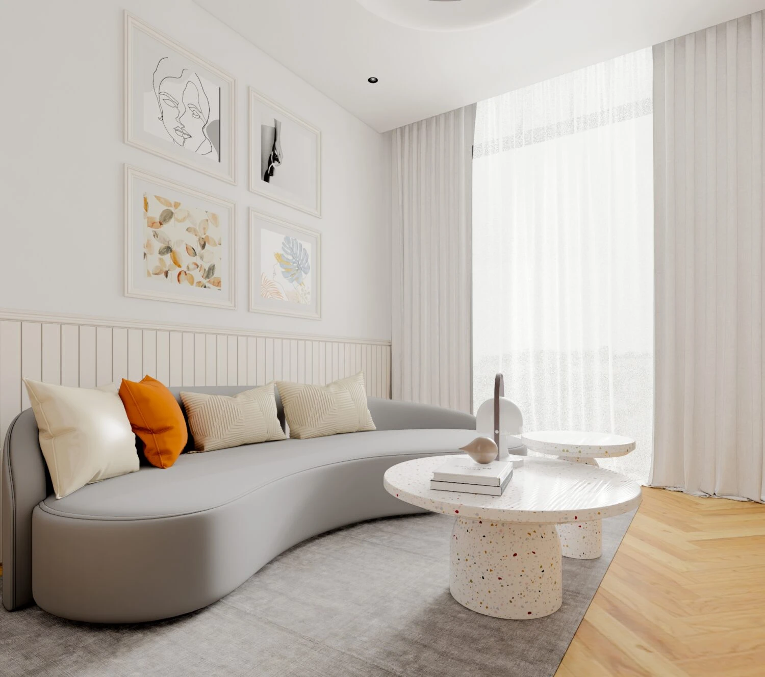 Modern Enscape Living Room Download SketchUp Models Free ID 100000396 (Nguyen Tuan)