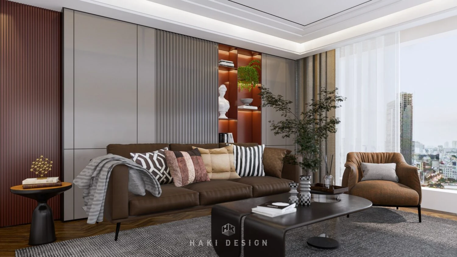 Modern Enscape Living Room Free SketchUp Models Download ID 100000402 (Kim Hai)