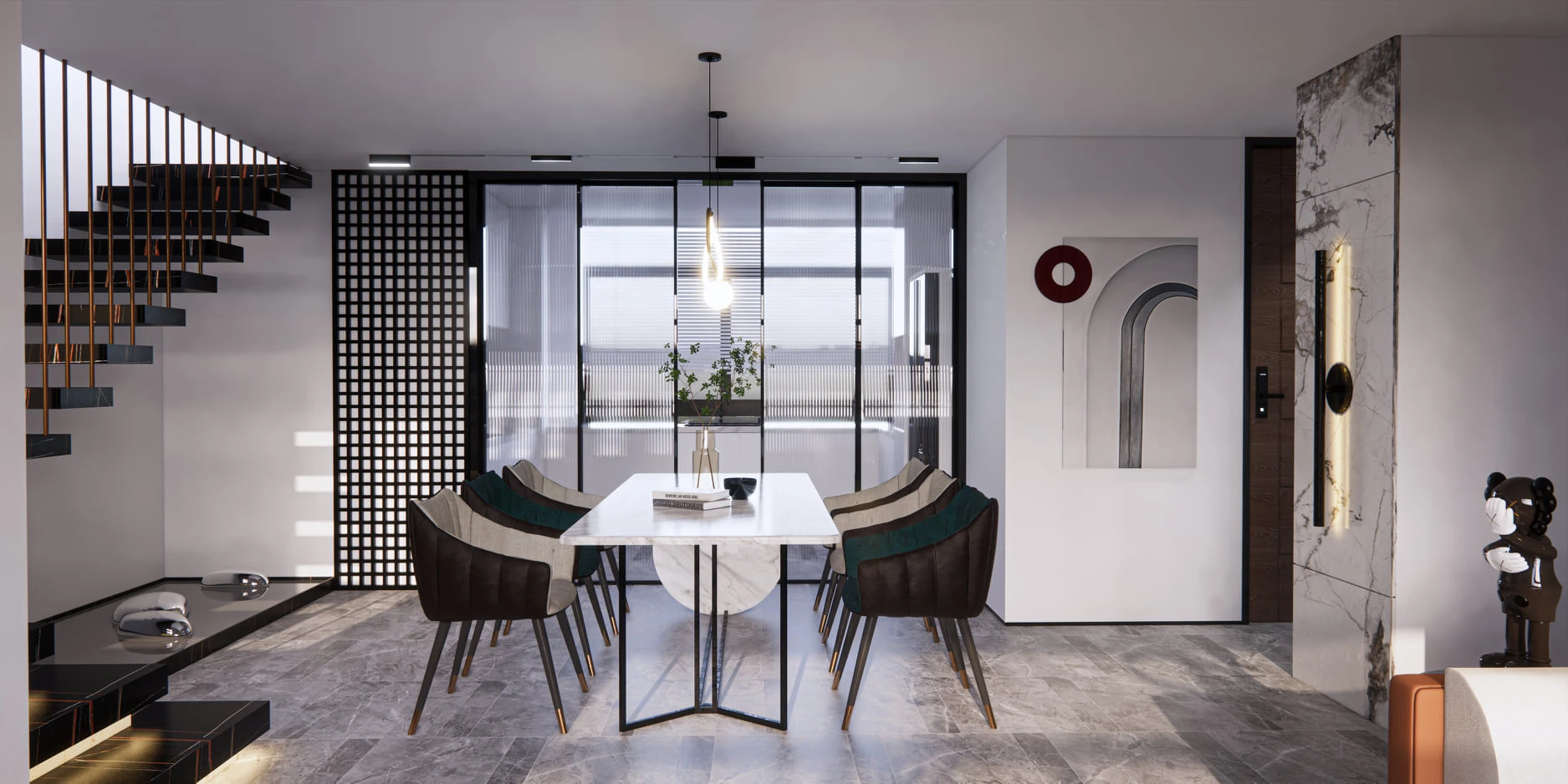 Modern Enscape Living Room Free Sketchup Models Download ID 100000281 (Phan Thuc)