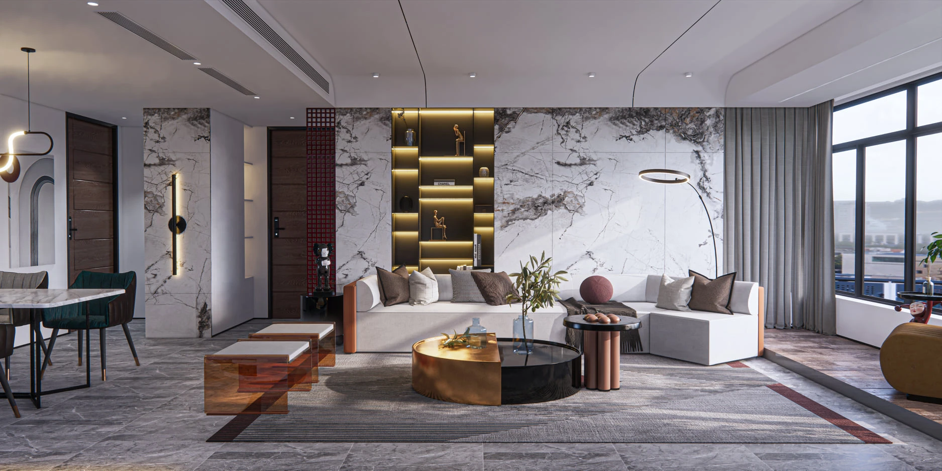 Modern Enscape Living Room Free Sketchup Models Download ID 100000281 (Phan Thuc)