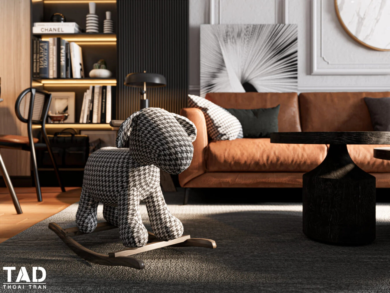 Modern Enscape Living Room Sketchup 3D Models Free Download ID 100000293 (Thoai Tran)