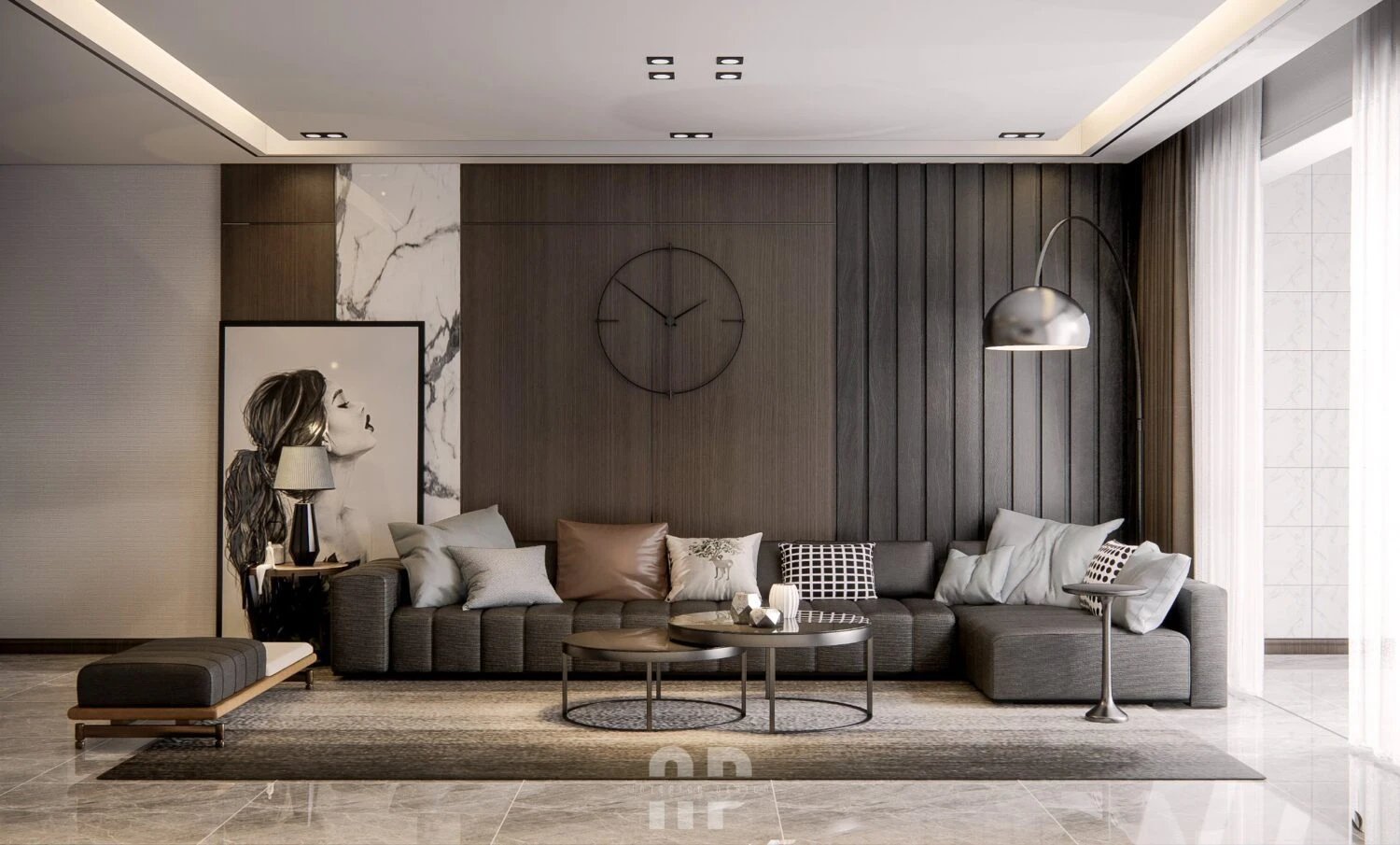 SketchUp Free Modern Enscape Living Room Sketchup Free Model Download ID 100000317 (Richard Ngo)