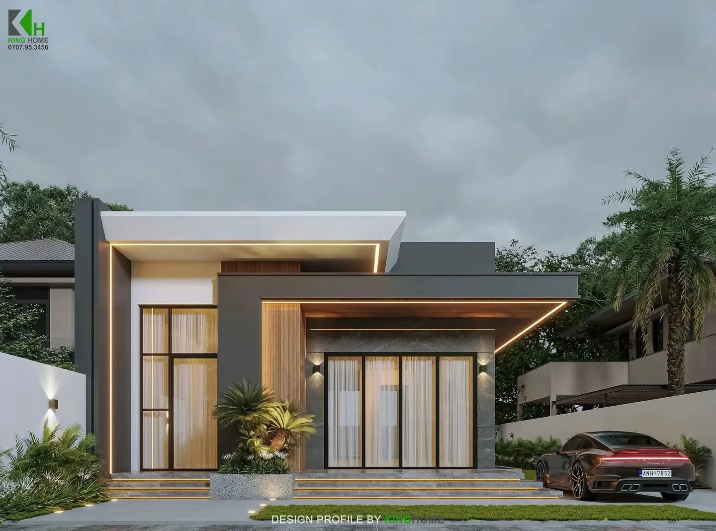SketchUp Free Modern Exterior Download Sketchup Models ID 213000721 (Ho Huy)