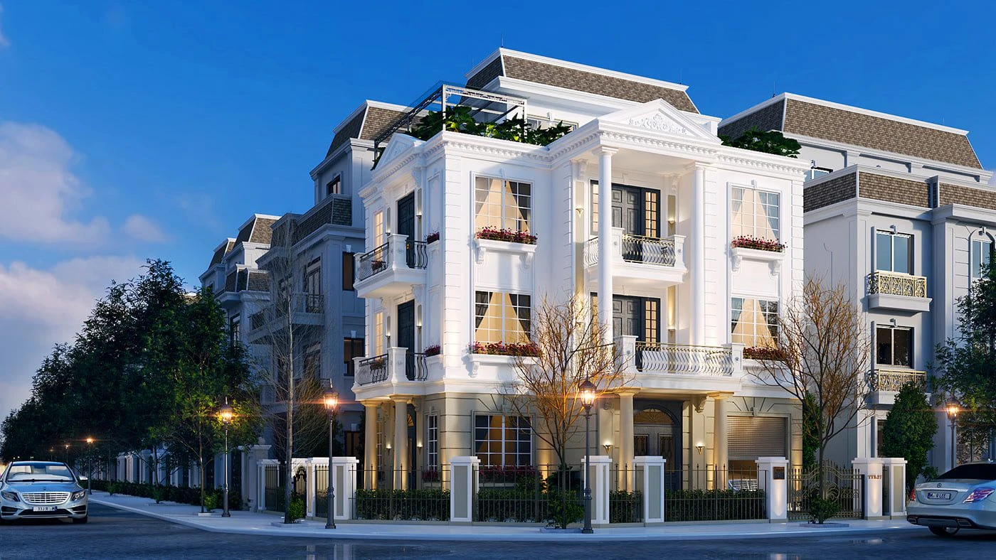 SketchUp Free Modern Exterior Enscape Model Free Download ID 101000529 (An Ly)