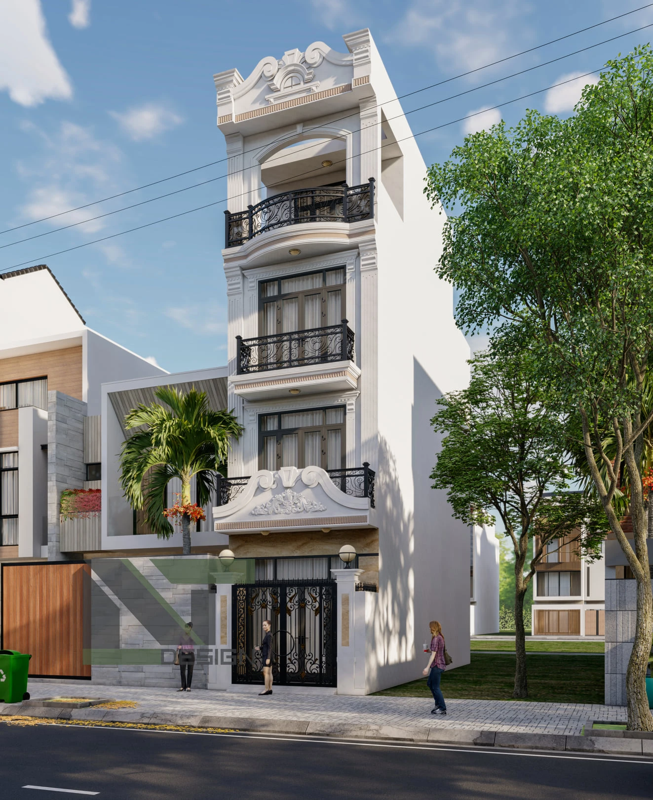 Modern Exterior Sketchup Model Download ID 101000445 (Nguyen Thien)