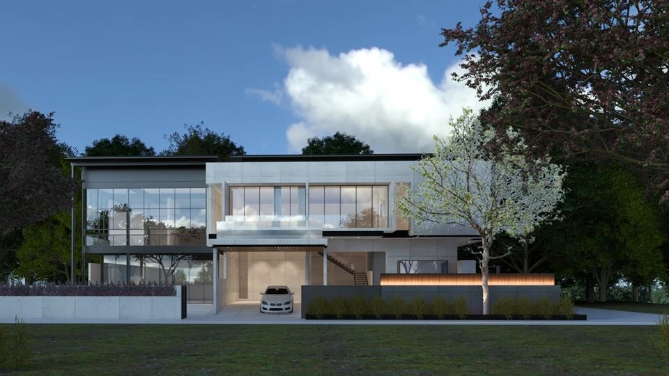 SketchUp Free Modern Exterior Sketchup Model Download ID 101000645 (Kt Nha Dep)