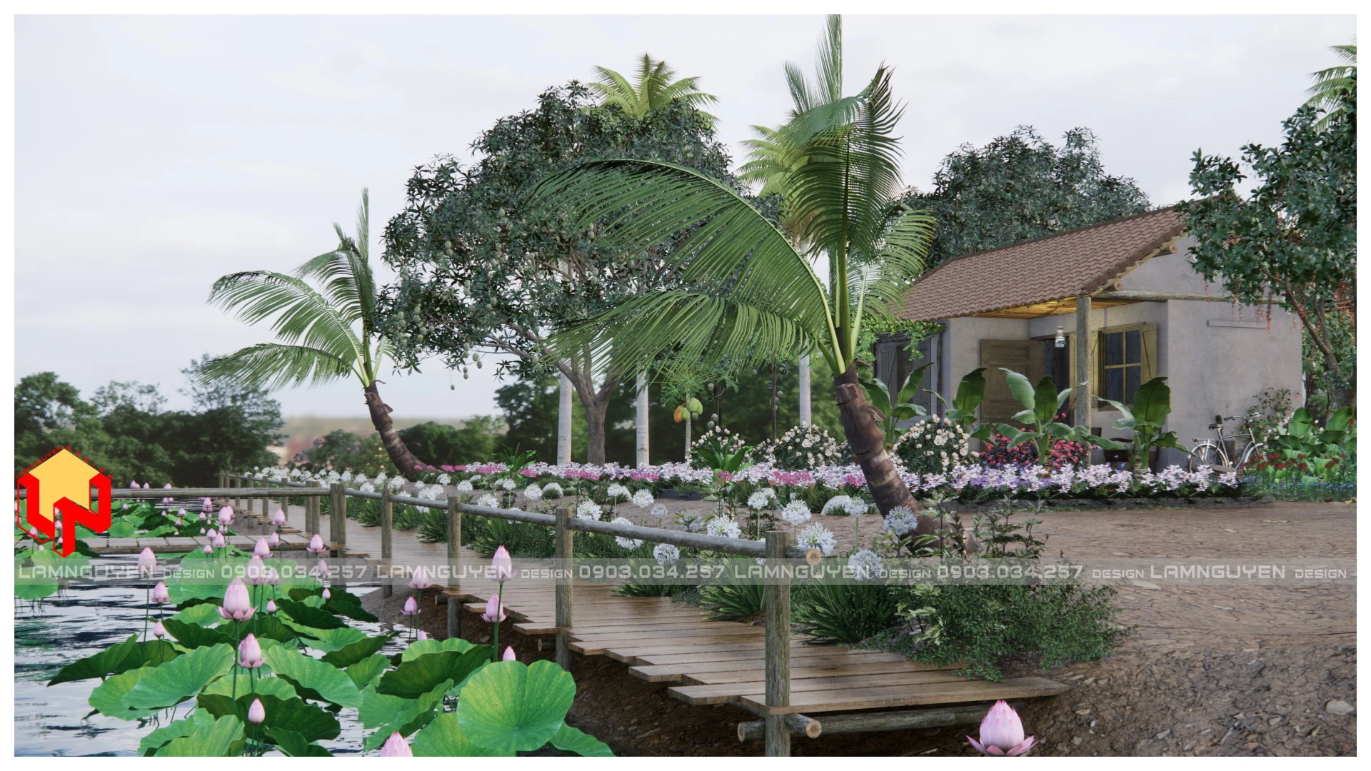 Modern Exterior Sketchup Model Free Download ID 101000391 (Nguyen Van Lam)