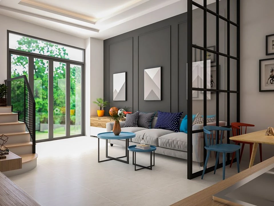 SketchUp Free Modern Living Room And Dining Room Free Sketchup Models Download ID 218000020 (Quoc Vi Phan Phan)