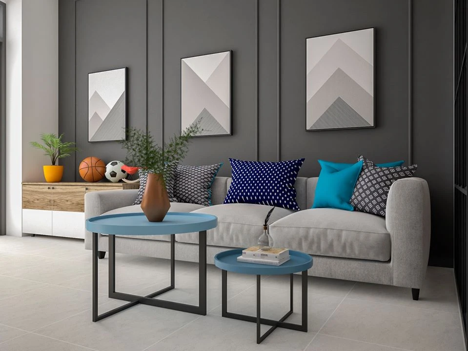 SketchUp Free Modern Living Room And Dining Room Free Sketchup Models Download ID 218000020 (Quoc Vi Phan Phan)