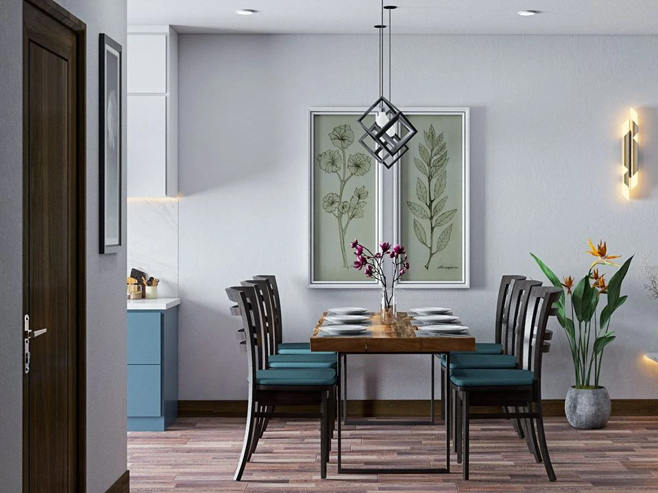 Modern Living Room And Dining Room Sketchup 3D Models Free Download ID 218000038 (Do The Hieu)