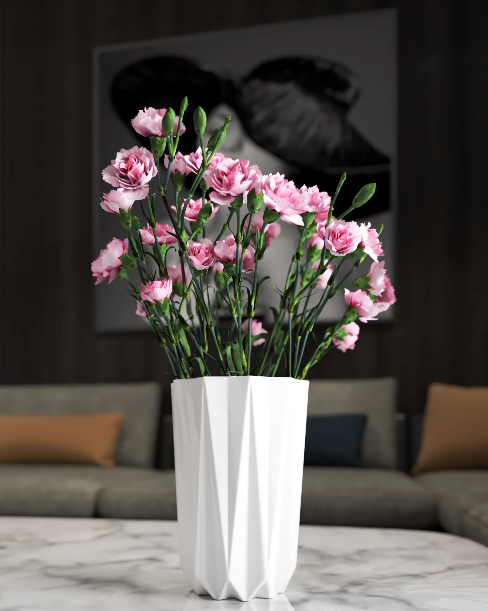 Modern Living Room Free SketchUp Models Download ID 100000341 (Dung Tran)