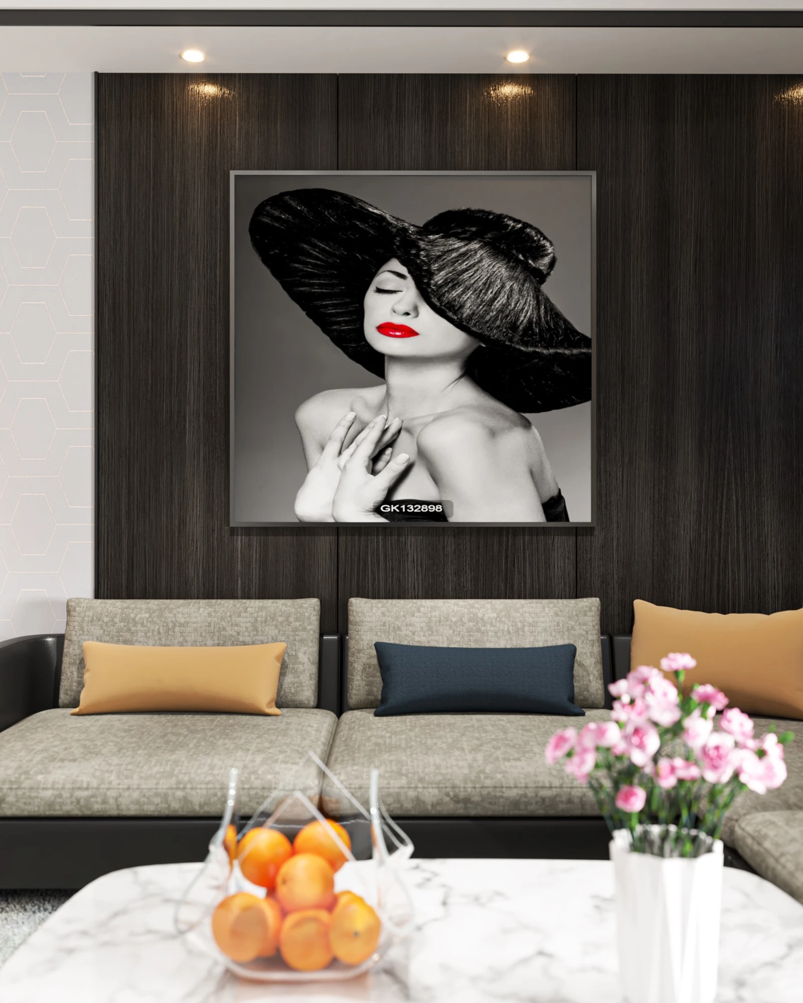 Modern Living Room Free SketchUp Models Download ID 100000341 (Dung Tran)