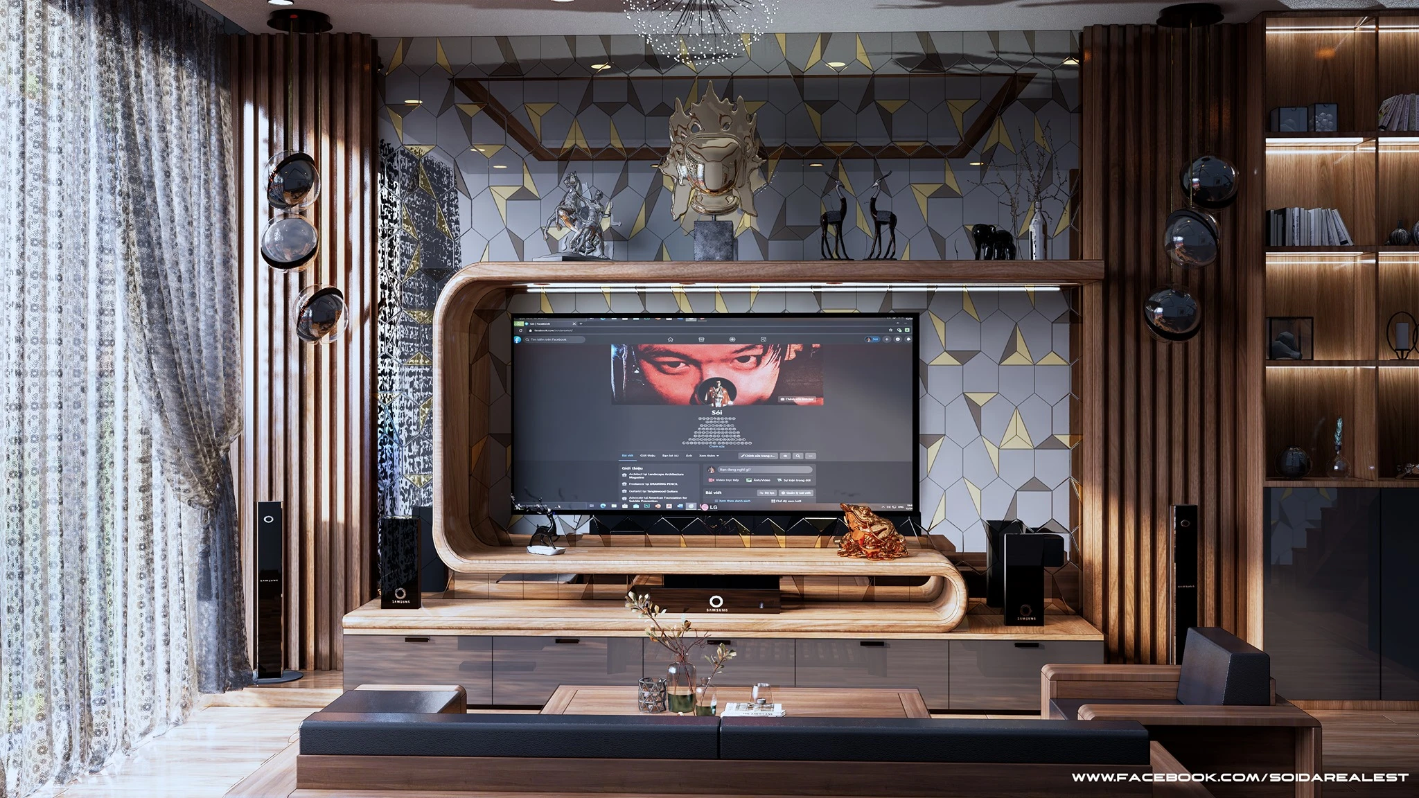 Modern Living Room Free Sketchup Models Download ID 100000245 (Soi)