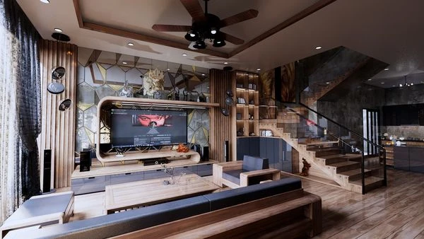 Modern Living Room Free Sketchup Models Download ID 100000245 (Soi)