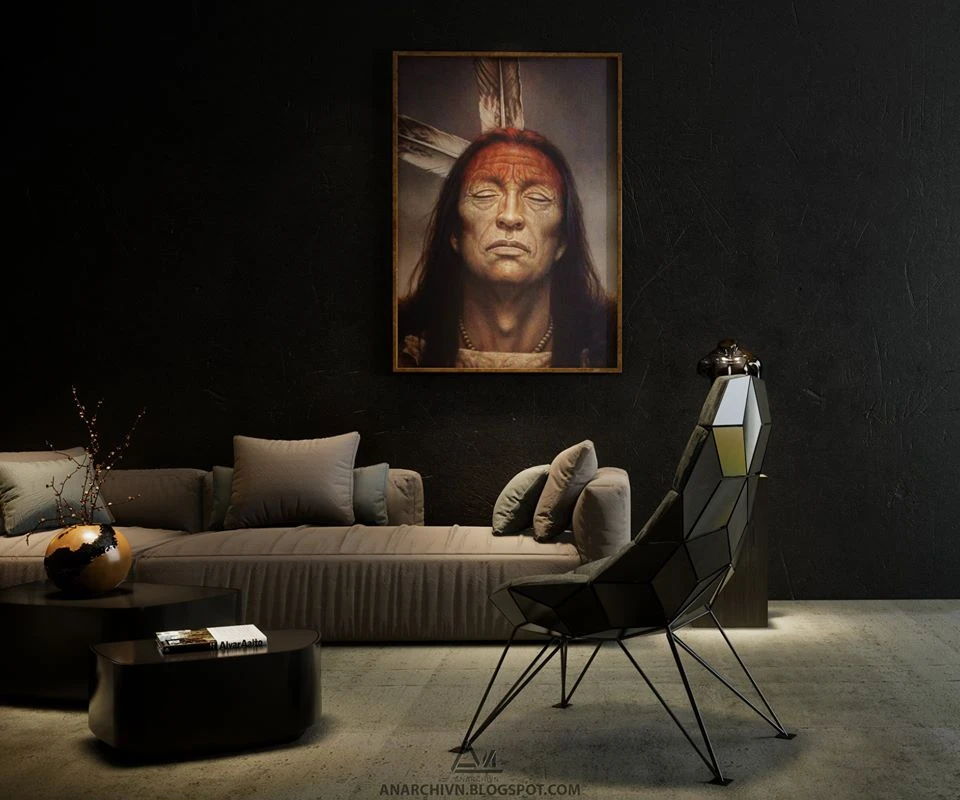 SketchUp Free Modern Living Room SketchUp 3D Model Free Download ID 100000329 (Le Quoc Tai)