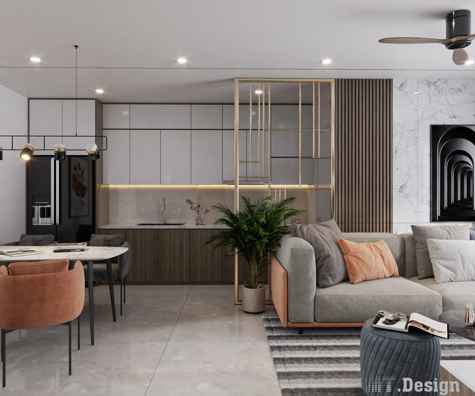 Modern Living Room Sketchup Scene Download Free ID 100000269 (Trong Thanh)