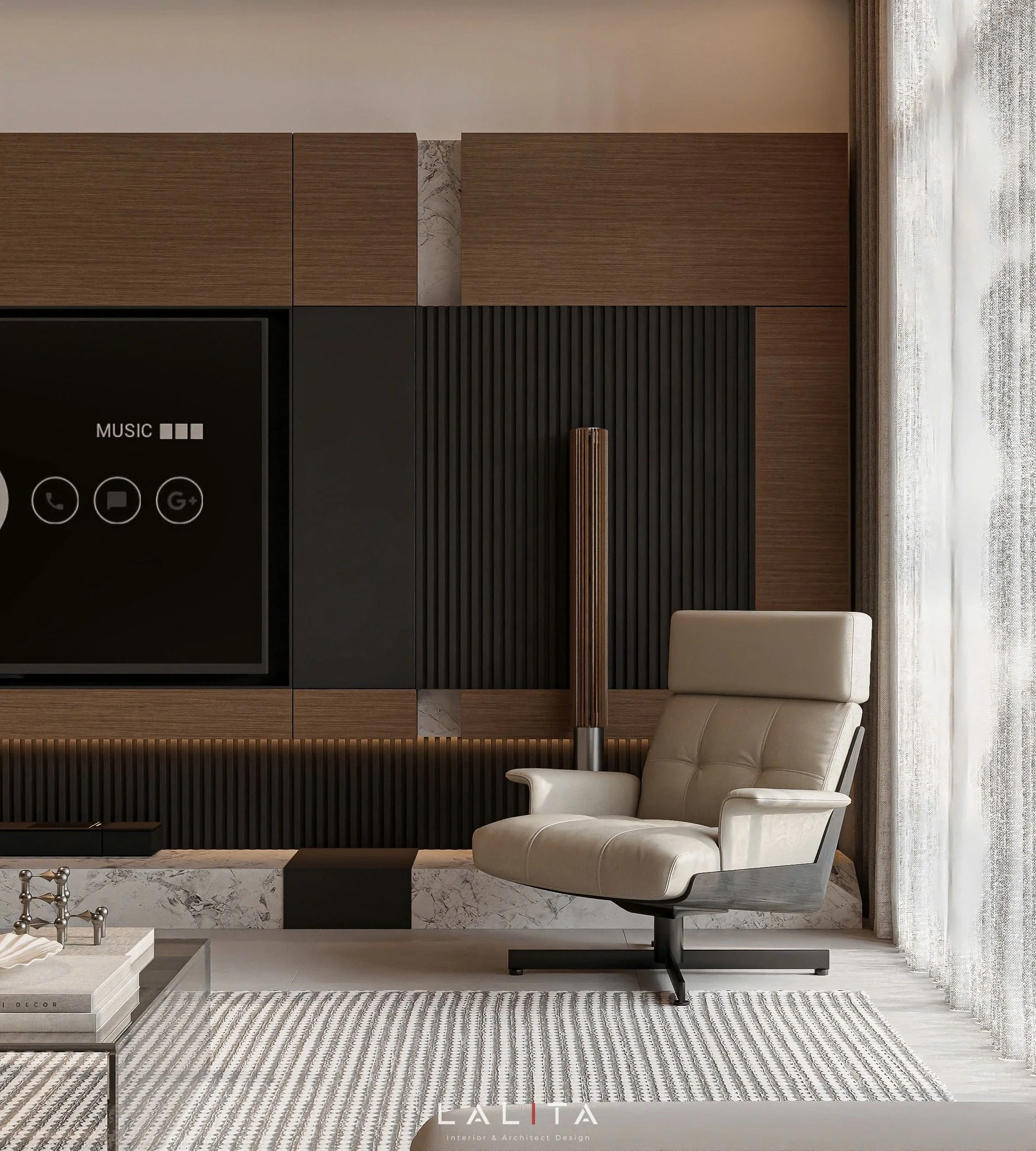 Modern Vantage Living Room - Dining Room Free SketchUp Models Download ID 218000232 (Nguyen Tien Hiep)