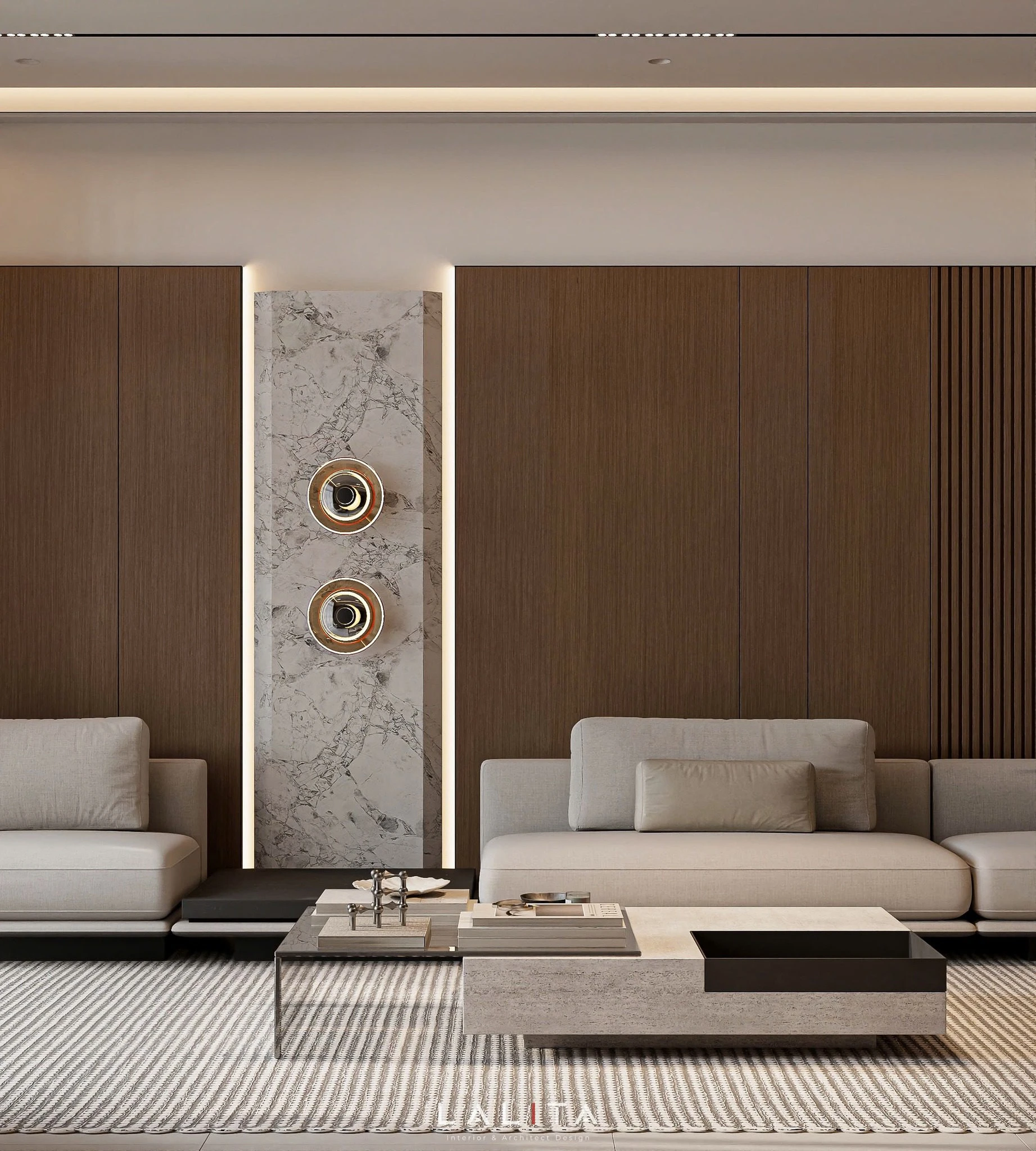 Modern Vantage Living Room - Dining Room Free SketchUp Models Download ID 218000232 (Nguyen Tien Hiep)